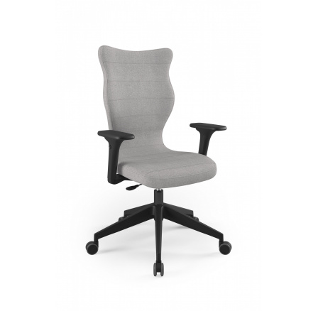 Kancelárska otočná stolička NERO , čierna Deco 18 veľkosť 7