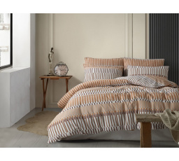 Bavlnená obliečka na vankúš Miranda hnedá 30x40