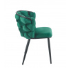 Stolička velvet zelená K47-FXJG B