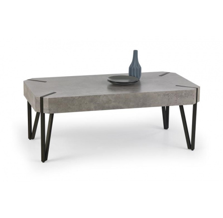 Konferenčný stôl EMILY /betón+čierna