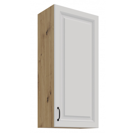 Horní skříňka STELLO - 50 G-108 1F, Dub Artisan/Bílý mat