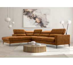 Rohová sedacia súprava JEZZI, Palladium 09, Ľavá