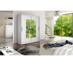 Šatní skriňa WENTURA III, Biela