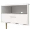 TV komoda MABELA 408, Biela