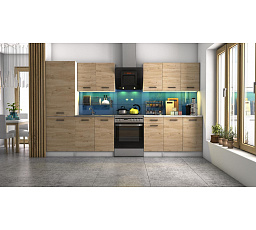 Kuchynská linka Daja I 320 SL6 dub artisan