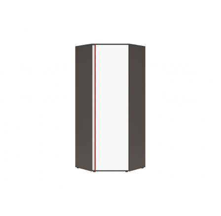 Rohová šatníková skriňa GRAPHIC (S343) SZFN1D/B Rohová šatníková skriňa GRAPHIC (S343) SZFN1D/B