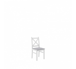 CHRIS Biela stolička