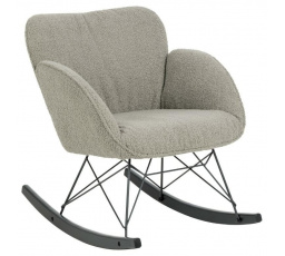 Hojdacie kreslo Kelsey sivé