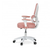 Dětská židle, výškově nastavitelná, růžová síťovina, KA-K1063 PINK