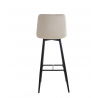 Barová stolička H2-FX, béžová / čierna 