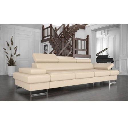 Sofa GALAXY III 300 cm prírodná koža - Krémová koža Sofa GALAXY III 300 cm prírodná koža - Krémová koža