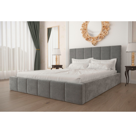 Posteľ RADO 160/200 sivá Vo14 - rýchle odoslanie
