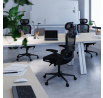 Kancelárska ergonomická herná stolička Light, čierna