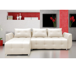 Rohová univerzálna sedacia súprava SARA, Laté Ekokoža 33