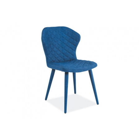 Jedálenská stolička LOGAN, modrá