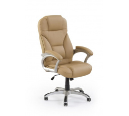 Kancelárske kreslo DESMOND, béžová 
