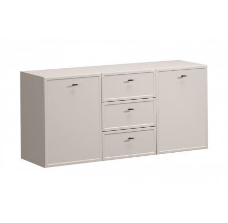 LORINI KOMODA 150 2D3SZ - kašmír / čierna T-bar / závesná