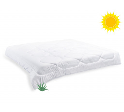 Francúzska prikrývka Aloe Vera letná 200x200cm 600g