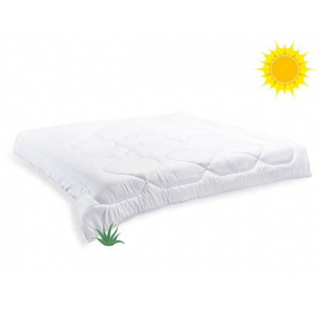 Francúzska prikrývka Aloe Vera letná 200x200cm 600g