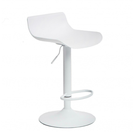 Barová stolička Bar One Simplet biely matný