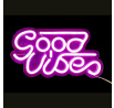 Lampa Good Vibes Neón LED