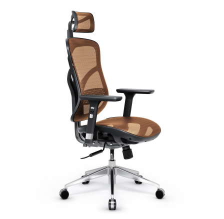 Ergonomické kancelárske herné kreslo Basic, čierno-oranžová