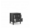 Nočný stolík REAL, Čierny