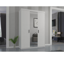 Šatní skriňa ENJA 3D, Biela