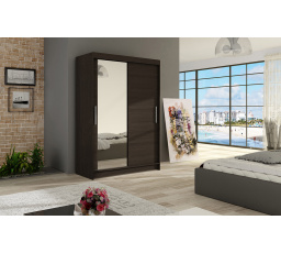 Šatní skriňa MIKADO VI, Choco