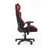 Kancelárske kreslo CAYMAN červené / čierne