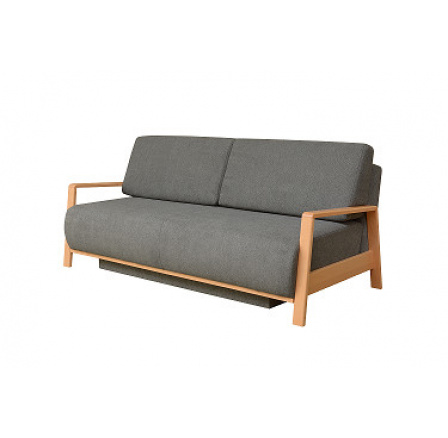 Sedacia súprava MELANIE DE LUX RETRO - látka DARK GRAY PW 14/ nohy buk (Mania de luxe RETRO)kolekcia "FN" (K250-Z)