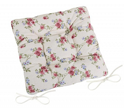Sedák prešívaný 40x40 cm popínavá ružička