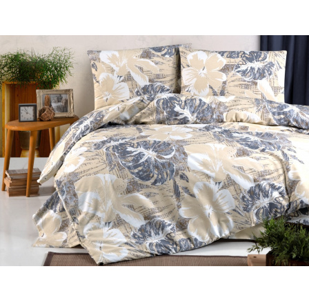 Obliečky bavlna 140x200, 70x90cm Chamomile zipsový uzáver