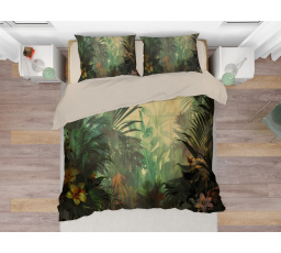 Moderné 3D obliečky 140x200, 70x90 Jungle