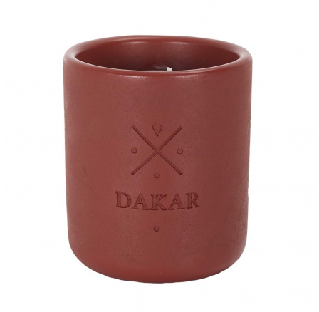 Sviečka Earth Dakar terakota