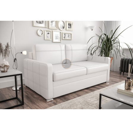 Sofa AVANTI III 167 cm - biela eko koža