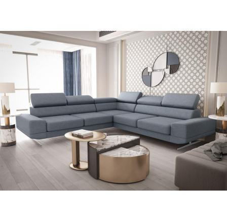 Rohová sedacia súprava MILANO MAX 270x270 cm - šedomodrá Rohová sedacia súprava MILANO MAX 270x270 cm - šedomodrá