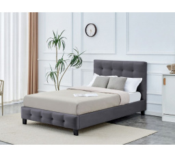 Posteľ čalúnená START 120x200 JG Sivá