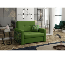 Kreslo Vivian Mel I zelená/džungľa