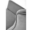 Hojdacie kreslo BAZALTO, Sivá