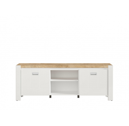 DREVISO RTV2D/160 biela/westminsterský dub/biela