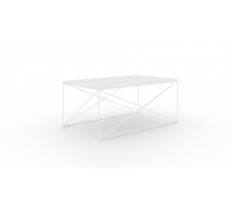 Konferenčný stolík Dante Čierny+Biely