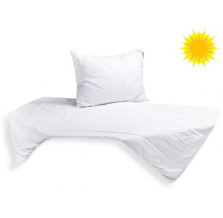Letný SET Luxus Plus, prikrývka 140x200cm 450g + vankúš 70x90cm 900g UNICO zips Letný SET Luxus Plus, prikrývka 140x200cm 450g + vankúš 70x90cm 900g UNICO zips