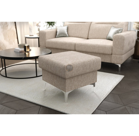 Taburet s úložným priestorom MALIBU 55x55 cm - voliteľný odtieň Taburet s úložným priestorom MALIBU 55x55 cm - voliteľný odtieň