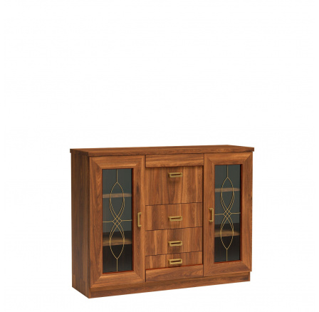Vitrína Tadeusz T14 Centenary Oak