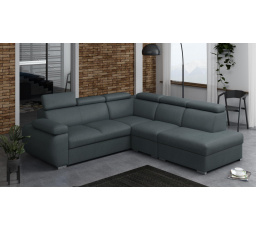 Rohová sedacia súprava Bodie II pravá sivá