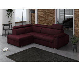 Rohová sedacia súprava Bodie IV ľavá vínová