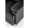 Polohovateľné kreslo DRAGER, Čierny Velvet