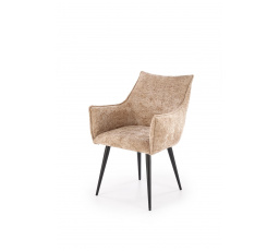 Jedálenská stolička K559, Béžová/Čierna