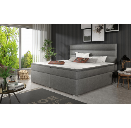 Boxspring posteľ SOFTY 160x200 cm, Sawana 05